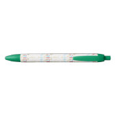 De Anatomie van de Perzische Kat Zwarte Inkt Pen (Achterkant)