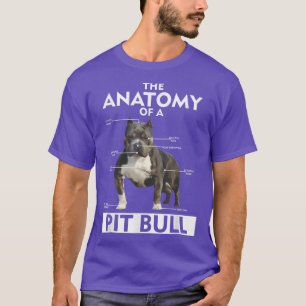 De anatomie van een Pitbull Hondenliefhebber, Funn T-shirt