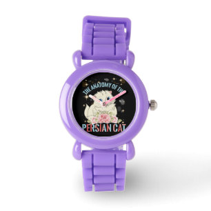 De anatomie van het Perzische katje Horloge