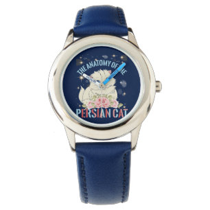 De anatomie van het Perzische katje Horloge