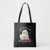 De anatomie van het Perzische katje Tote Bag (Voorkant)