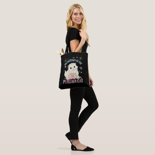 De anatomie van het Perzische katje Tote Bag (Op model)