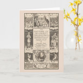 De anatomie van melancholie Antiek gravure Kaart (Gele Bloem)