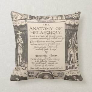 De Anatomie van Melancholie Kussen