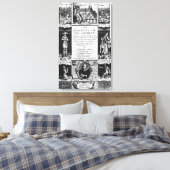 De anatomie van Melancholy Canvas Afdruk (Insitu (Slaapkamer))