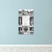 De anatomie van Melancholy Canvas Afdruk (Insitu (Houten vloer))