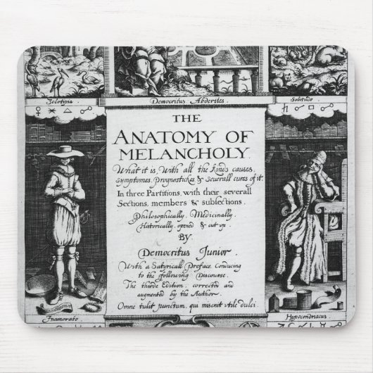 De anatomie van Melancholy Muismat (Voorkant)