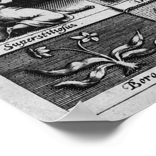 De anatomie van Melancholy Poster (Hoek)