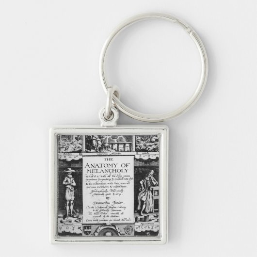 De anatomie van Melancholy Sleutelhanger (Voorkant)