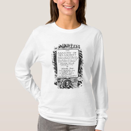 De anatomie van Melancholy T-shirt (Voorkant)