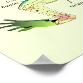 De anatomiekunst van de kikker poster (Hoek)