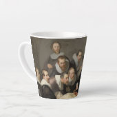 De anatomieles van Dr. Nicolaes Tulp Small Latte Mok (Linkerhoek)