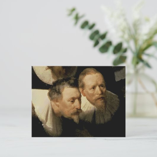 De Anatomy Lesson van Dr. Nicolaes Tulp, 1632 Briefkaart (Staand voorkant)