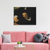 De Anatomy Lesson van Dr. Nicolaes Tulp, 1632 Canvas Afdruk (Insitu (Woonkamer))