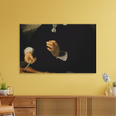 De Anatomy Lesson van Dr. Nicolaes Tulp, 1632 Canvas Afdruk (Insitu (Woonkamer))