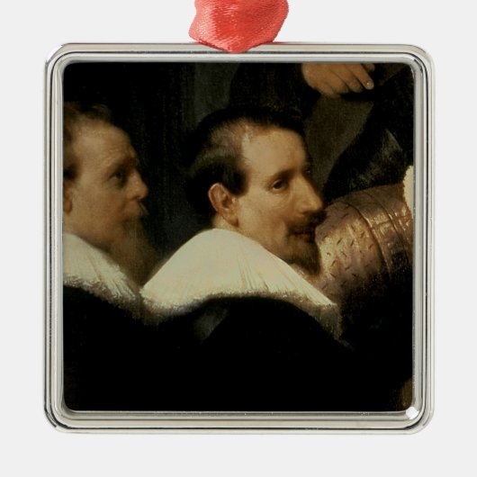De Anatomy Lesson van Dr. Nicolaes Tulp, 1632 Metalen Ornament (Voorkant)