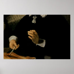 De Anatomy Lesson van Dr. Nicolaes Tulp, 1632 Poster