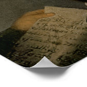 De Anatomy Lesson van Dr. Nicolaes Tulp, 1632 Poster (Hoek)