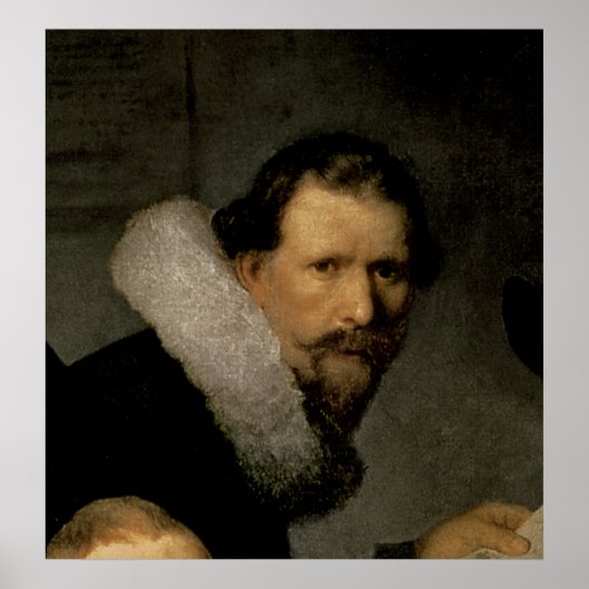De Anatomy Lesson van Dr. Nicolaes Tulp, 1632 Poster (Voorkant)
