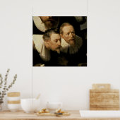 De Anatomy Lesson van Dr. Nicolaes Tulp, 1632 Poster (Keuken)