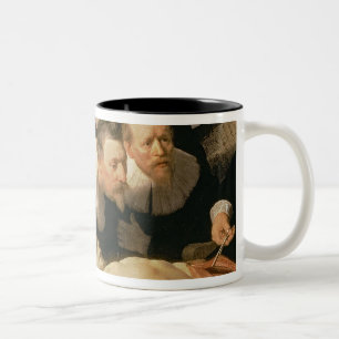De Anatomy Lesson van Dr. Nicolaes Tulp, 1632 Tweekleurige Koffiemok