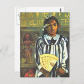 De Ancestoren van Tehamana - Paul Gauguin Briefkaart (Voorkant / Achterkant)