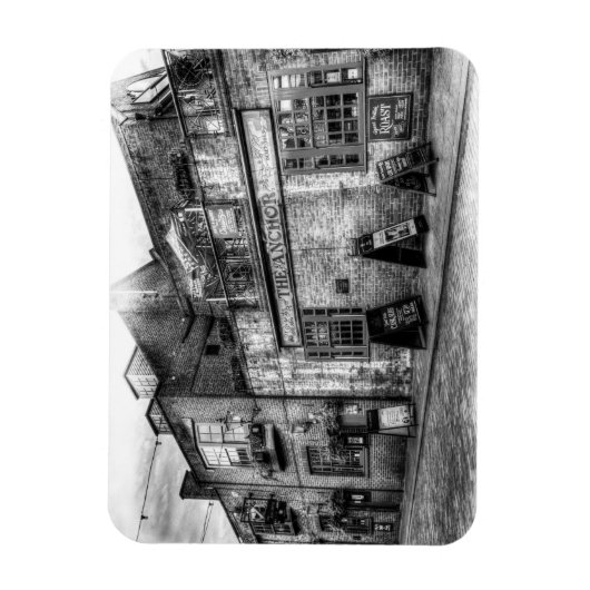 De Anchor Pub London Art Magneet (Verticaal)