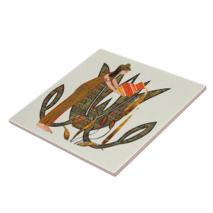 De ancients Aquarius Tegeltje