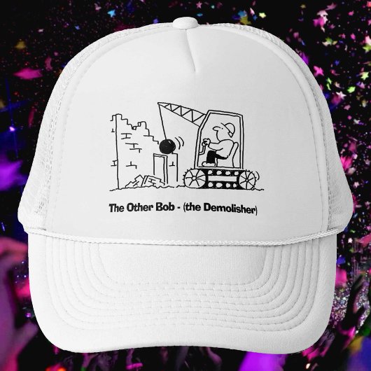 De andere Bob - het Man van de Demolition - Trucke Trucker Pet