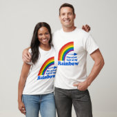 DE ANDERE HALF VAN MIJN RAINBOW (links) T-shirt (Unisex)