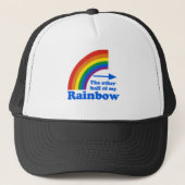 DE ANDERE HALF VAN MIJN RAINBOW (links) Trucker Pet (Voorkant)