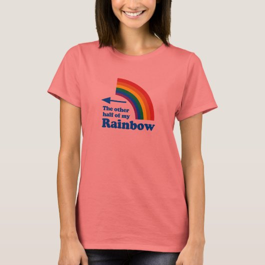 DE ANDERE HALF VAN MIJN RAINBOW T-SHIRT (Voorkant)