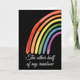 De Andere Helft Van Mijn Regenboog Maakt Me Comple Kaart