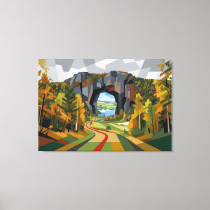 De Andere Kant Canvas Afdruk