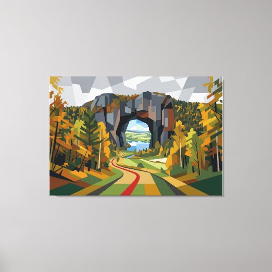 De Andere Kant Canvas Afdruk (Voorkant)