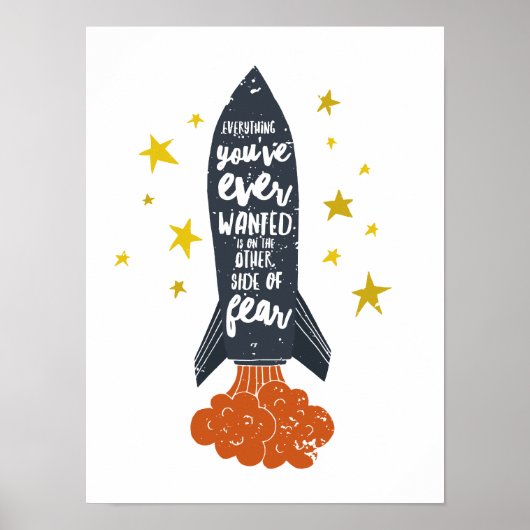 De andere kant van de angst poster (Voorkant)