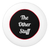 De andere keramische knobbel van de Trommel van de Knop (Voorkant)