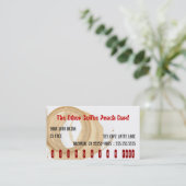 De andere koffiebonenkaart klantenkaartje (Staand voorkant)