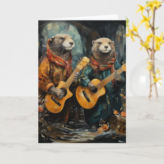 De andere muzikanten kaart (Gele Bloem)