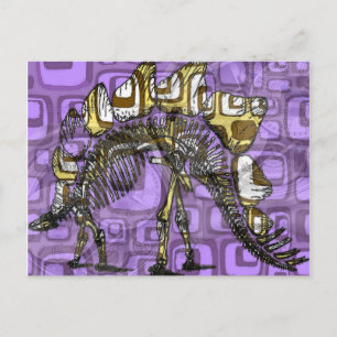 "De andere paarse dinosaurus" Briefkaart