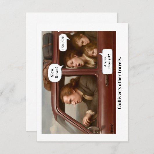 De andere reizen van Gulliver. (Voorkant / Achterkant)