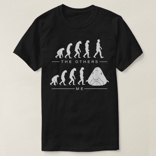 De anderen en ik Evolution Blobfish T-shirt (Design voorkant)