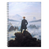 De anderer boven Zee Fog Caspar David Friedrich Notitieboek (Voorkant)