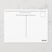 De Anderton Lift Cheshire England Briefkaart (Achterkant)