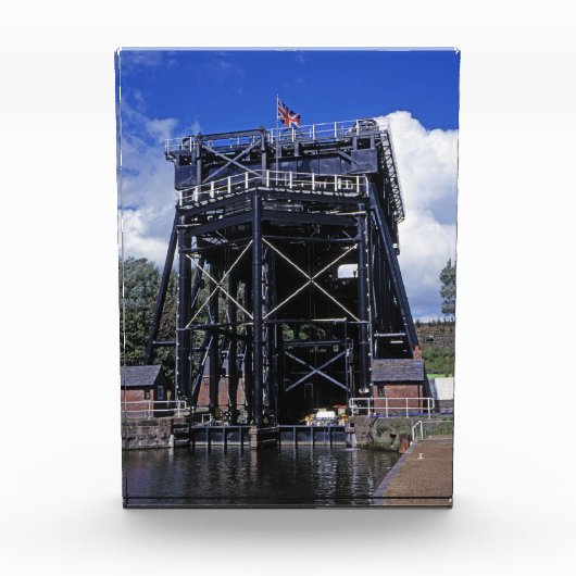De Anderton Lift Cheshire England Fotoblokken (Voorkant)