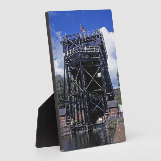 De Anderton Lift Cheshire England Fotoplaat (Zijkant)