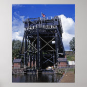 De Anderton Lift Cheshire England Poster (Voorkant)