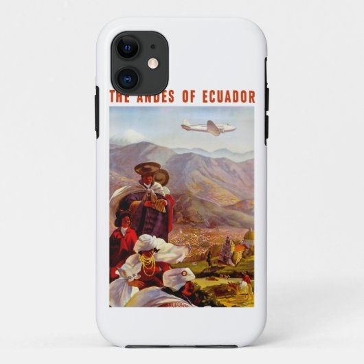 De Andes van Ecuador Case-Mate iPhone Case (Achterkant)