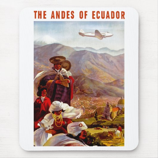 De Andes van Ecuador Muismat (Voorkant)