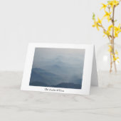 De Andes van het Wenskaart van Peru Kaart (Gele Bloem)